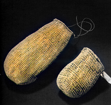 Indigenous baskets made from grasses & used for leaching poisonous, Herbert River NQ, Macleay Museum University of Sydney