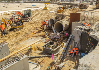 Pool and headland stabilisation, North Bondi